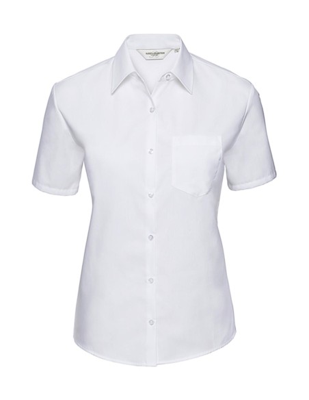 Ladies Cotton Poplin Shirt0