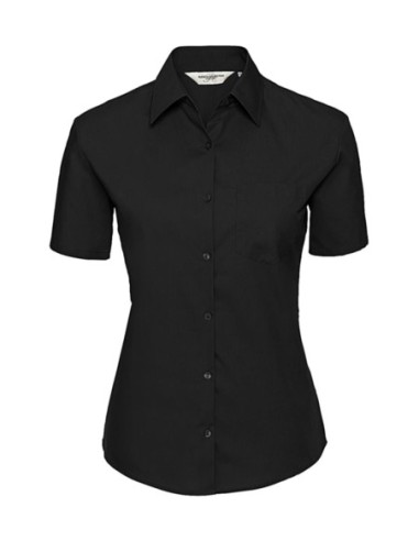 Ladies Cotton Poplin Shirt1