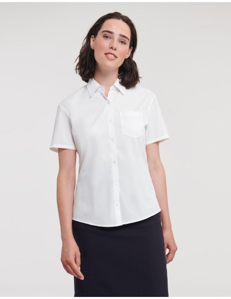 Ladies Cotton Poplin Shirt4