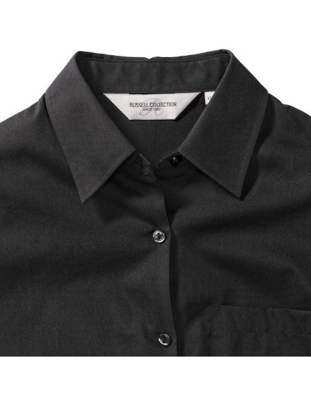 Ladies Cotton Poplin Shirt LS10
