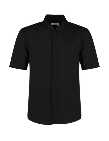 Tailored Fit Mandarin Collar Shirt SSL0