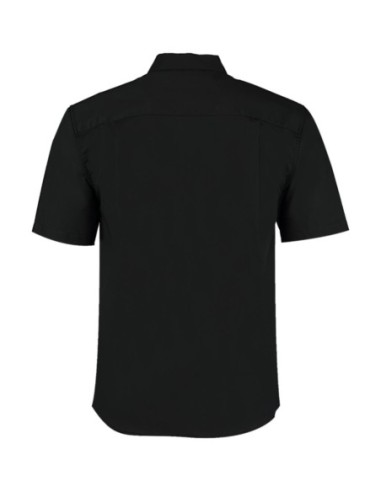 Tailored Fit Mandarin Collar Shirt SSL2