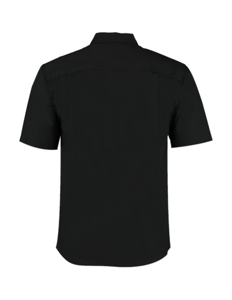 Tailored Fit Mandarin Collar Shirt SSL2