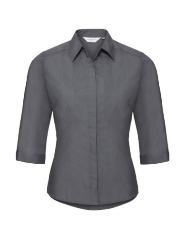 34 sleeve Poplin Shirt2