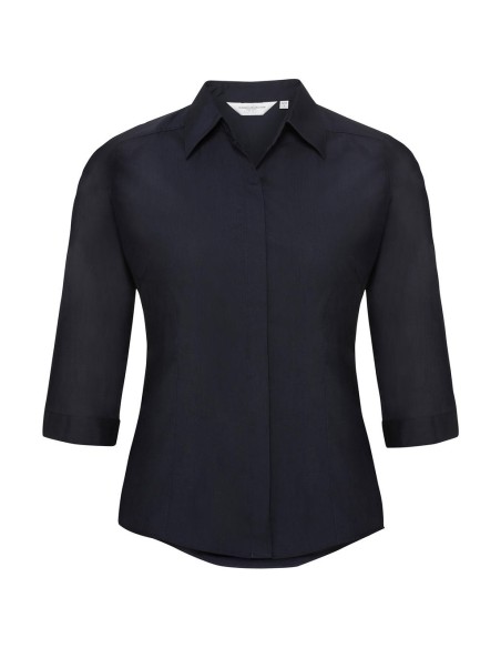 34 sleeve Poplin Shirt3