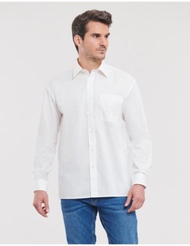 Cotton Poplin Shirt LS4