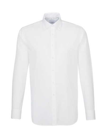 Seidensticker Shaped Fit 11 Business Button Down0