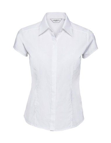 Ladies Fitted Poplin Shirt0