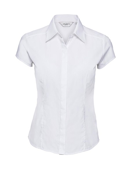 Ladies Fitted Poplin Shirt0