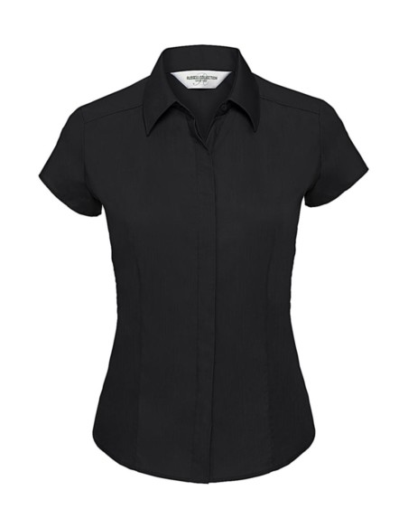Ladies Fitted Poplin Shirt1