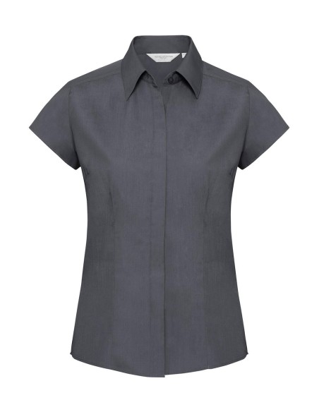 Ladies Fitted Poplin Shirt2