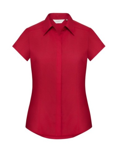 Ladies Fitted Poplin Shirt5
