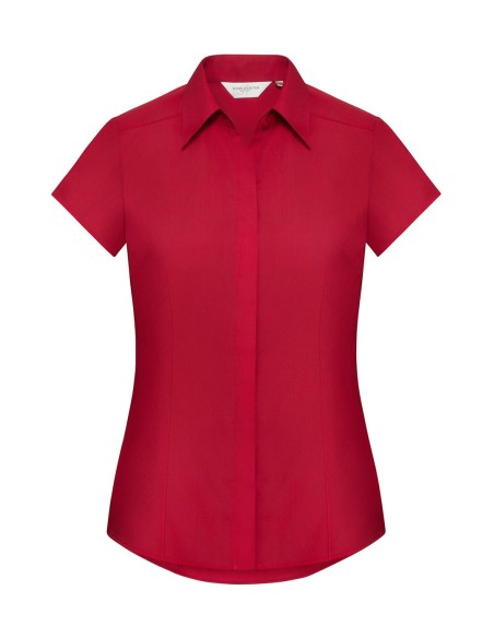 Ladies Fitted Poplin Shirt5