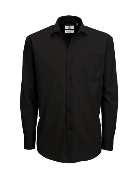 Smart LSLmen Poplin Shirt1
