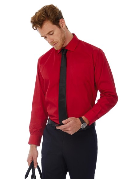 Smart LSLmen Poplin Shirt6