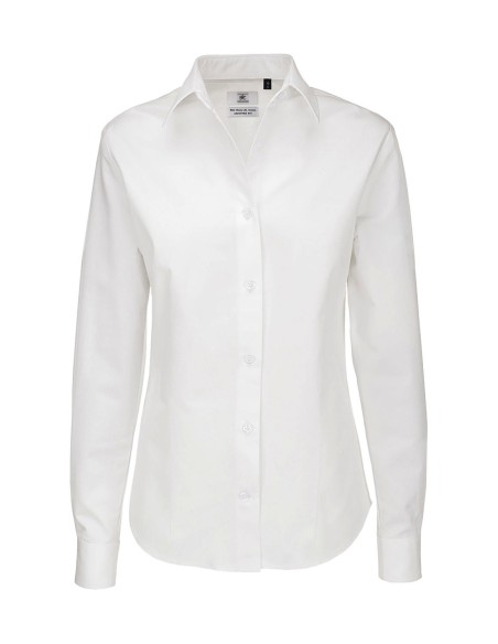 Sharp LSLwomen Twill Shirt0