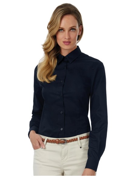Sharp LSLwomen Twill Shirt5