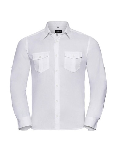Mens Roll Sleeve Shirt LS0