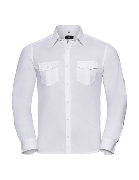 Mens Roll Sleeve Shirt LS0