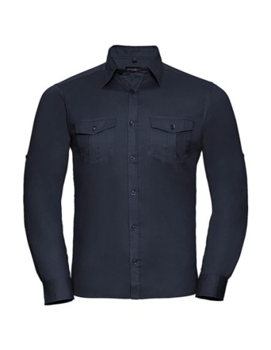 Mens Roll Sleeve Shirt LS2