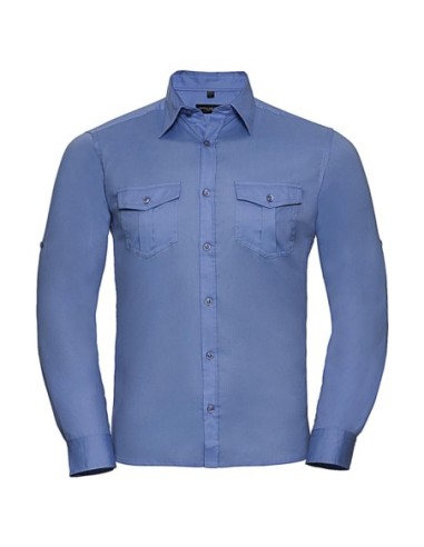 Mens Roll Sleeve Shirt LS3