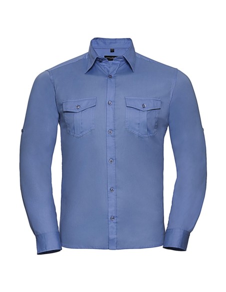 Mens Roll Sleeve Shirt LS3