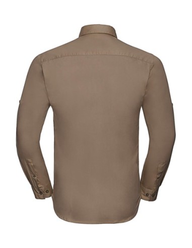 Mens Roll Sleeve Shirt LS9