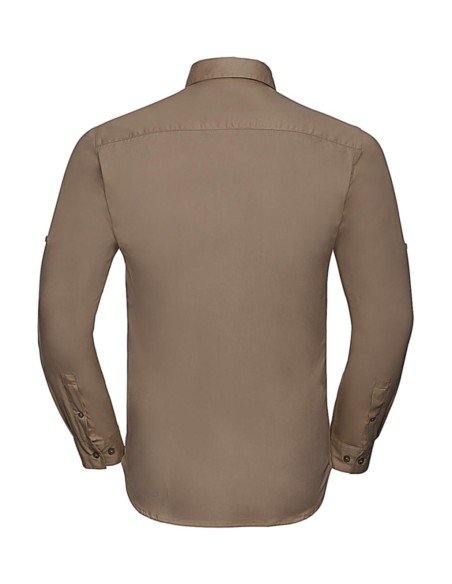Mens Roll Sleeve Shirt LS9