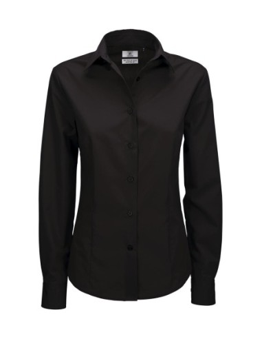 Smart LSLwomen Poplin Shirt1