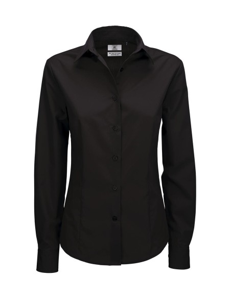 Smart LSLwomen Poplin Shirt1