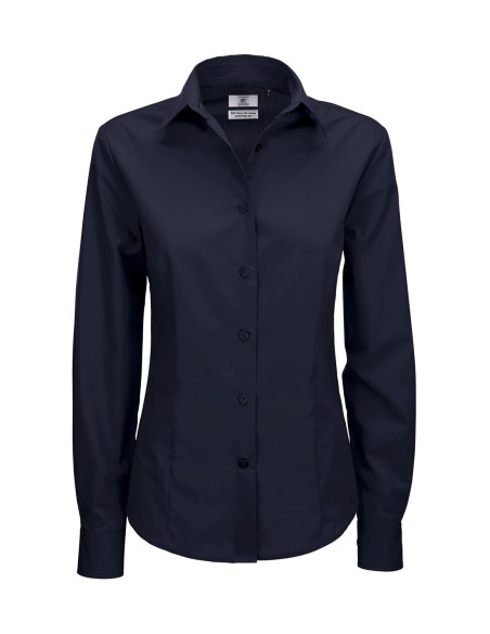Smart LSLwomen Poplin Shirt2