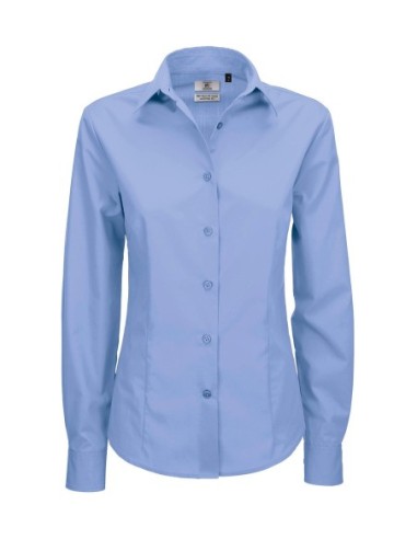 Smart LSLwomen Poplin Shirt3