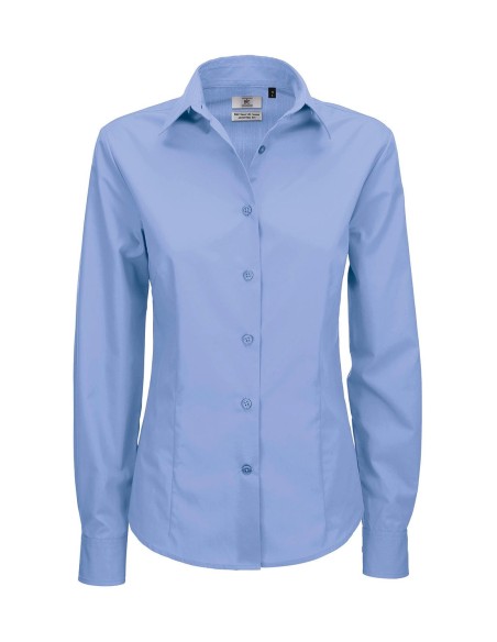 Smart LSLwomen Poplin Shirt3
