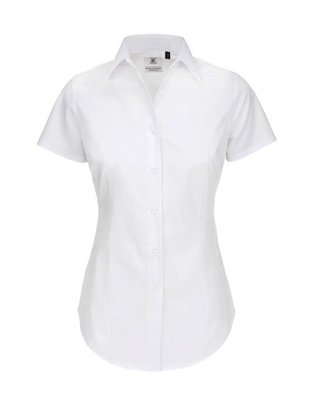 Black Tie SSLwomen Poplin Shirt0