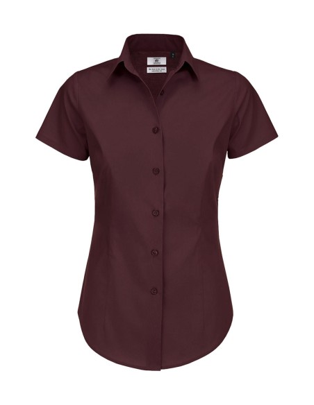 Black Tie SSLwomen Poplin Shirt2