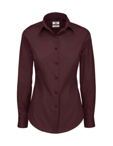 Black Tie LSLwomen Poplin Shirt2