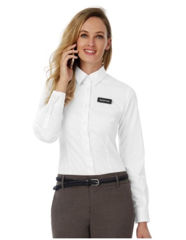 Black Tie LSLwomen Poplin Shirt5