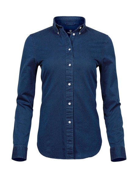 Ladies Casual Twill Shirt0