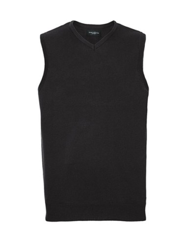 Adults V-Neck Sleeveless Knitted Pullover0