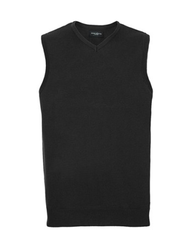 Adults V-Neck Sleeveless Knitted Pullover1