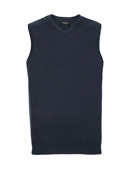 Adults V-Neck Sleeveless Knitted Pullover2