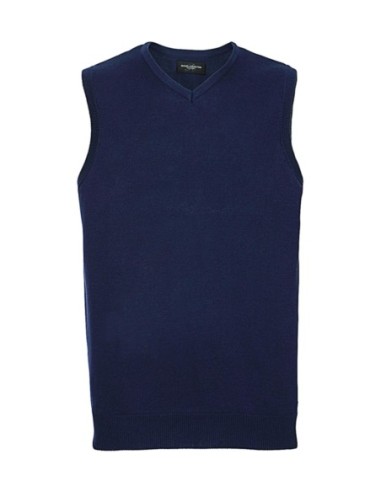 Adults V-Neck Sleeveless Knitted Pullover3