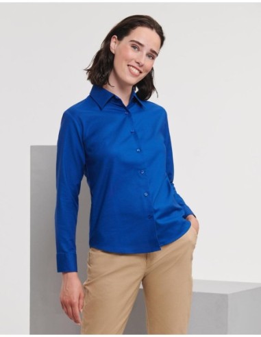 Ladies Classic Oxford Shirt LS8