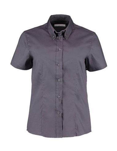 Womens Tailored Fit Premium Oxford Shirt SSL2