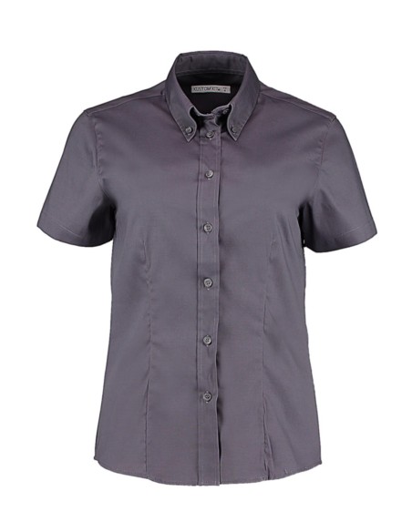 Womens Tailored Fit Premium Oxford Shirt SSL2