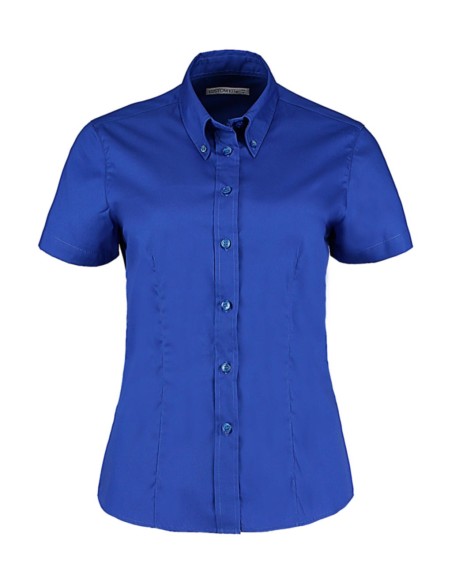 Womens Tailored Fit Premium Oxford Shirt SSL4