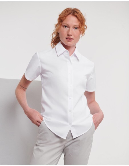 Ladies Classic Oxford Shirt8