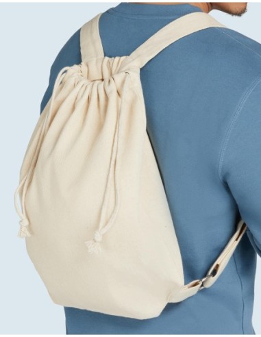 Canvas Backpack Straps and Drawstring2