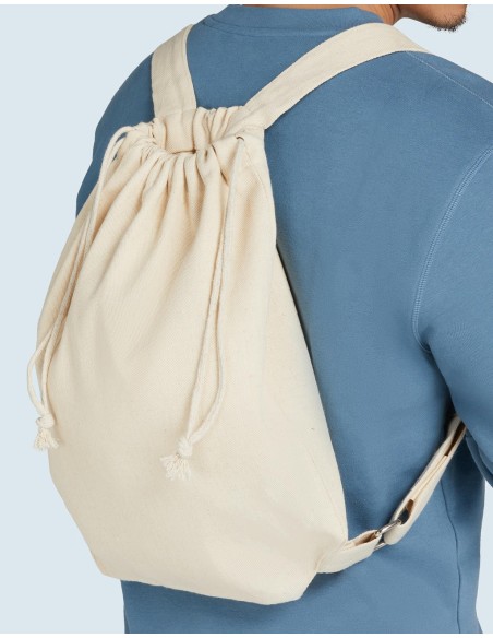 Canvas Backpack Straps and Drawstring2