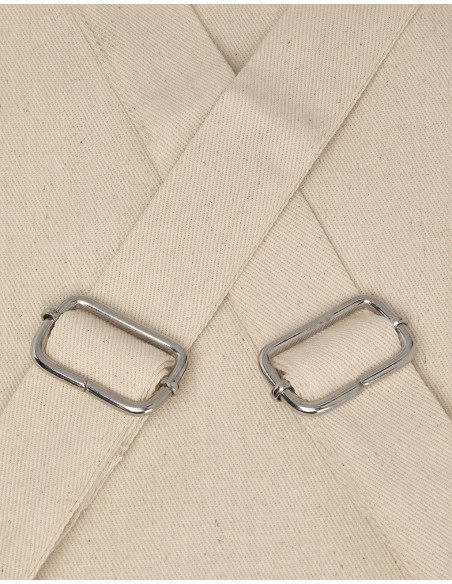 Canvas Backpack Straps and Drawstring4